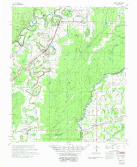 Bonita Louisiana Historical topographic map, 1:62500 scale, 15 X 15 Minute, Year 1958
