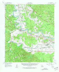 Boyce Louisiana Historical topographic map, 1:62500 scale, 15 X 15 Minute, Year 1956