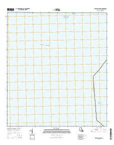 Breton Islands Louisiana Current topographic map, 1:24000 scale, 7.5 X 7.5 Minute, Year 2015