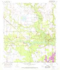 Buhler Louisiana Historical topographic map, 1:24000 scale, 7.5 X 7.5 Minute, Year 1956