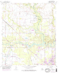 Buhler Louisiana Historical topographic map, 1:24000 scale, 7.5 X 7.5 Minute, Year 1956