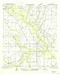 Bundick Louisiana Historical topographic map, 1:31680 scale, 7.5 X 7.5 Minute, Year 1947