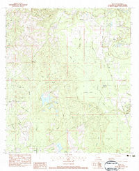Bush Louisiana Historical topographic map, 1:24000 scale, 7.5 X 7.5 Minute, Year 1983