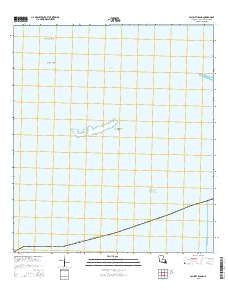 Calumet Island Louisiana Current topographic map, 1:24000 scale, 7.5 X 7.5 Minute, Year 2015