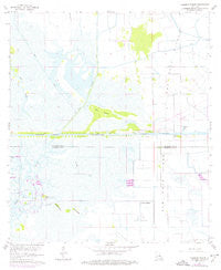 Cameron Farms Louisiana Historical topographic map, 1:24000 scale, 7.5 X 7.5 Minute, Year 1960