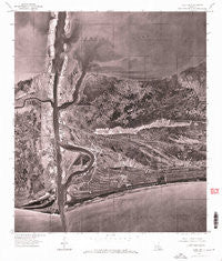 Cameron Louisiana Historical topographic map, 1:24000 scale, 7.5 X 7.5 Minute, Year 1960