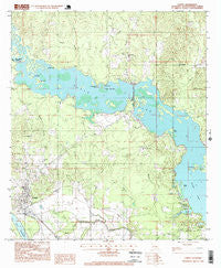 Campti Louisiana Historical topographic map, 1:24000 scale, 7.5 X 7.5 Minute, Year 1996