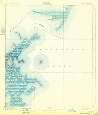 Cat Island Mississippi Historical topographic map, 1:62500 scale, 15 X 15 Minute, Year 1893