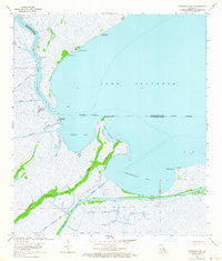 Catahoula Bay Louisiana Historical topographic map, 1:24000 scale, 7.5 X 7.5 Minute, Year 1963