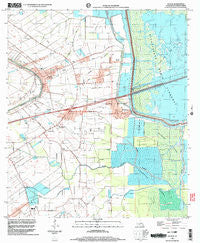 Cecilia Louisiana Historical topographic map, 1:24000 scale, 7.5 X 7.5 Minute, Year 1998