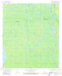 Centerville NE Louisiana Historical topographic map, 1:24000 scale, 7.5 X 7.5 Minute, Year 1969