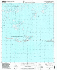 Central Isles Dernieres Louisiana Historical topographic map, 1:24000 scale, 7.5 X 7.5 Minute, Year 1998
