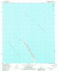 Chandeleur Light Louisiana Historical topographic map, 1:24000 scale, 7.5 X 7.5 Minute, Year 1982