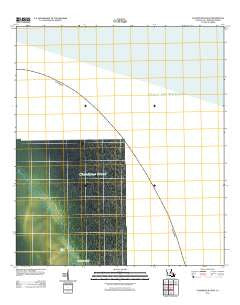 Chandeleur Light Louisiana Historical topographic map, 1:24000 scale, 7.5 X 7.5 Minute, Year 2012