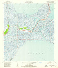 Chef Menteur Louisiana Historical topographic map, 1:24000 scale, 7.5 X 7.5 Minute, Year 1951
