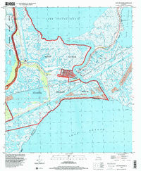 Chef Menteur Louisiana Historical topographic map, 1:24000 scale, 7.5 X 7.5 Minute, Year 1998