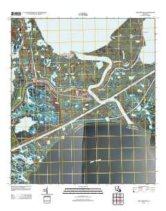 Chef Menteur Louisiana Historical topographic map, 1:24000 scale, 7.5 X 7.5 Minute, Year 2012