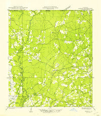 Chipola Louisiana Historical topographic map, 1:31680 scale, 7.5 X 7.5 Minute, Year 1945