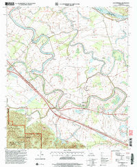 Cloutierville Louisiana Historical topographic map, 1:24000 scale, 7.5 X 7.5 Minute, Year 2003