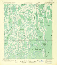 Cocodrie Louisiana Historical topographic map, 1:31680 scale, 7.5 X 7.5 Minute, Year 1935