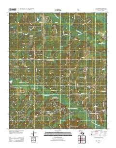 Colquitt Louisiana Historical topographic map, 1:24000 scale, 7.5 X 7.5 Minute, Year 2012