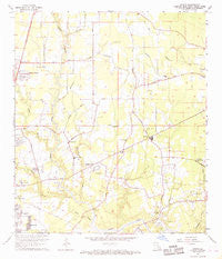 Comite Louisiana Historical topographic map, 1:24000 scale, 7.5 X 7.5 Minute, Year 1962