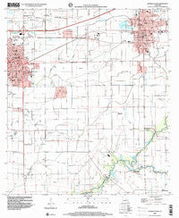 Crowley East Louisiana Historical topographic map, 1:24000 scale, 7.5 X 7.5 Minute, Year 1998