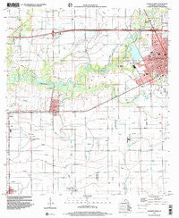 Crowley West Louisiana Historical topographic map, 1:24000 scale, 7.5 X 7.5 Minute, Year 1998