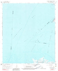 Cypremort Point Louisiana Historical topographic map, 1:24000 scale, 7.5 X 7.5 Minute, Year 1968