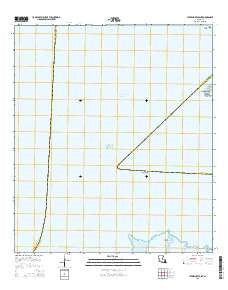 Cypremort Point Louisiana Current topographic map, 1:24000 scale, 7.5 X 7.5 Minute, Year 2015
