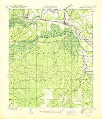 Cypress Louisiana Historical topographic map, 1:31680 scale, 7.5 X 7.5 Minute, Year 1937
