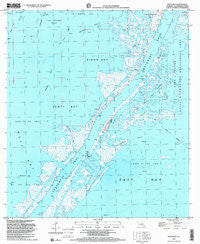 Dixon Bay Louisiana Historical topographic map, 1:24000 scale, 7.5 X 7.5 Minute, Year 1998
