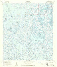 Dog Lake Louisiana Historical topographic map, 1:24000 scale, 7.5 X 7.5 Minute, Year 1953