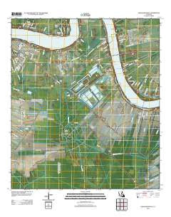 Donaldsonville Louisiana Historical topographic map, 1:24000 scale, 7.5 X 7.5 Minute, Year 2012
