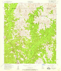 Dowden Creek Louisiana Historical topographic map, 1:24000 scale, 7.5 X 7.5 Minute, Year 1954
