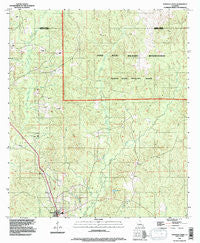 Dowden Creek Louisiana Historical topographic map, 1:24000 scale, 7.5 X 7.5 Minute, Year 1994