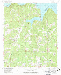 Downsville North Louisiana Historical topographic map, 1:24000 scale, 7.5 X 7.5 Minute, Year 1982