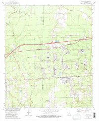 Doyline Louisiana Historical topographic map, 1:24000 scale, 7.5 X 7.5 Minute, Year 1981