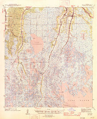 Dulac Louisiana Historical topographic map, 1:62500 scale, 15 X 15 Minute, Year 1944