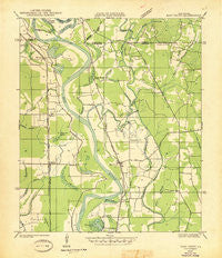 East Point Louisiana Historical topographic map, 1:31680 scale, 7.5 X 7.5 Minute, Year 1941