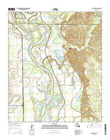 East Point Louisiana Current topographic map, 1:24000 scale, 7.5 X 7.5 Minute, Year 2015