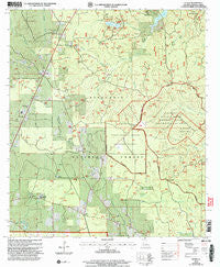 Elmer Louisiana Historical topographic map, 1:24000 scale, 7.5 X 7.5 Minute, Year 2003