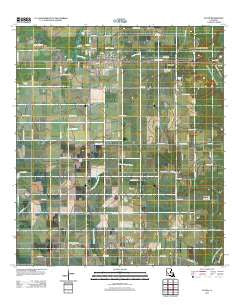 Elton Louisiana Historical topographic map, 1:24000 scale, 7.5 X 7.5 Minute, Year 2012