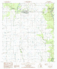 Elton Louisiana Historical topographic map, 1:24000 scale, 7.5 X 7.5 Minute, Year 1985