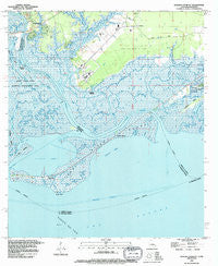 English Lookout Louisiana Historical topographic map, 1:24000 scale, 7.5 X 7.5 Minute, Year 1993