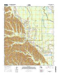 Enterprise Louisiana Current topographic map, 1:24000 scale, 7.5 X 7.5 Minute, Year 2015