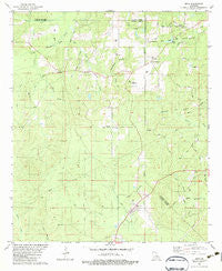 Eros Louisiana Historical topographic map, 1:24000 scale, 7.5 X 7.5 Minute, Year 1982
