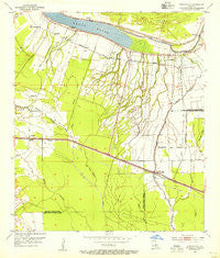 Erwinville Louisiana Historical topographic map, 1:24000 scale, 7.5 X 7.5 Minute, Year 1954