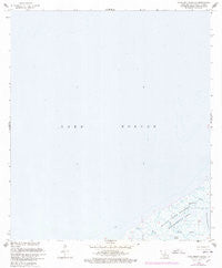 False Mouth Bayou Louisiana Historical topographic map, 1:24000 scale, 7.5 X 7.5 Minute, Year 1968