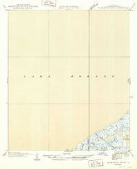 False Mouth Bayou Louisiana Historical topographic map, 1:31680 scale, 7.5 X 7.5 Minute, Year 1949